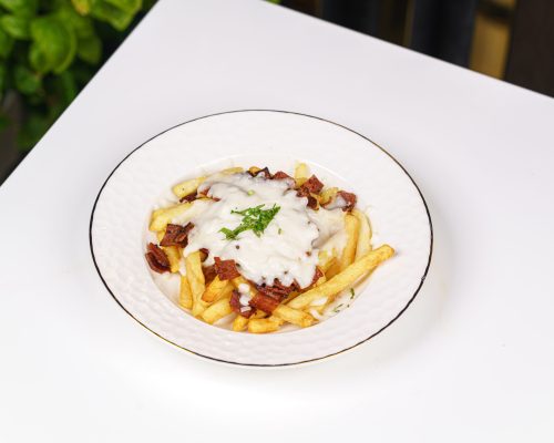 BEEF CHEESE LOADED FRIES